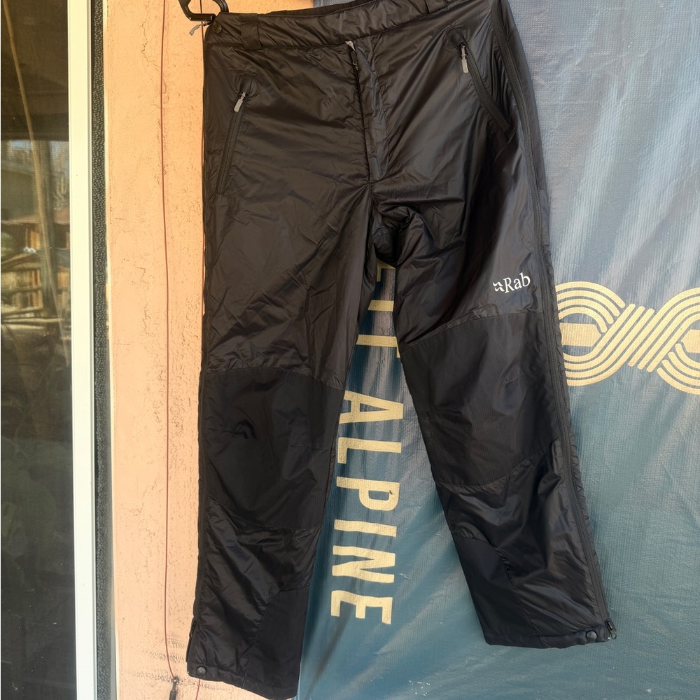 Rab Men's Black Insulated Outdoor Pants